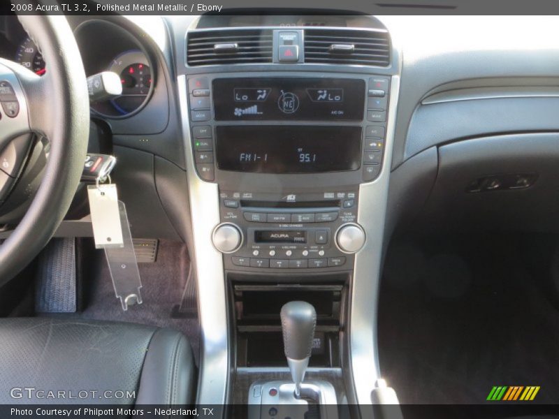Polished Metal Metallic / Ebony 2008 Acura TL 3.2