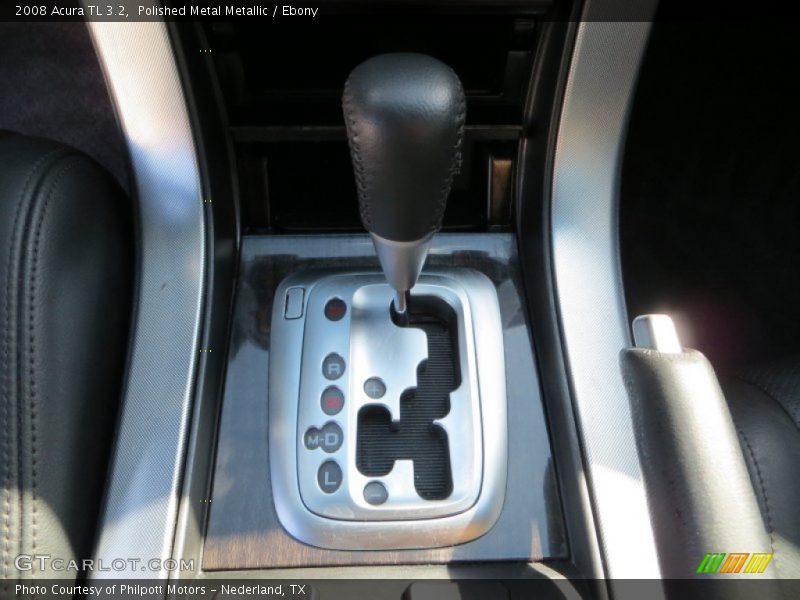 Polished Metal Metallic / Ebony 2008 Acura TL 3.2