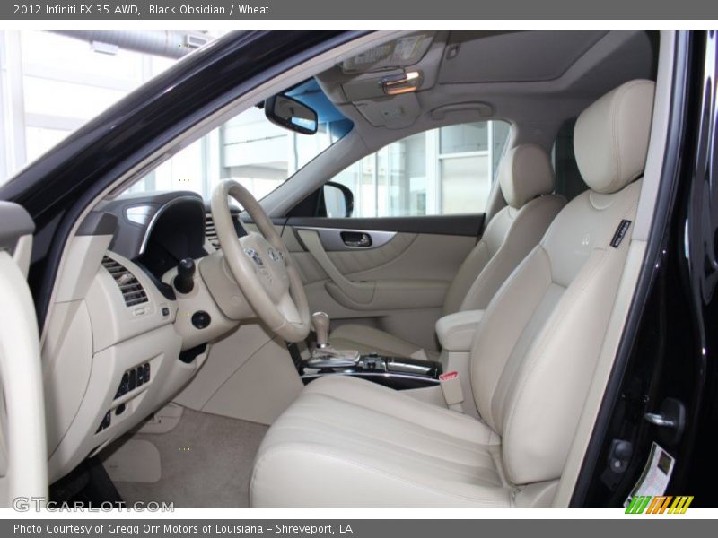 Black Obsidian / Wheat 2012 Infiniti FX 35 AWD
