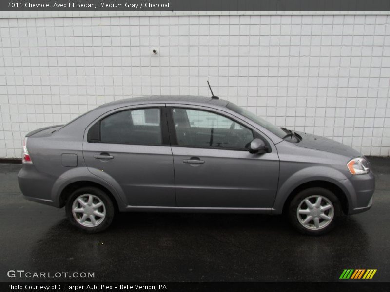 Medium Gray / Charcoal 2011 Chevrolet Aveo LT Sedan