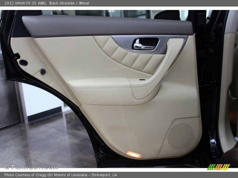 Black Obsidian / Wheat 2012 Infiniti FX 35 AWD