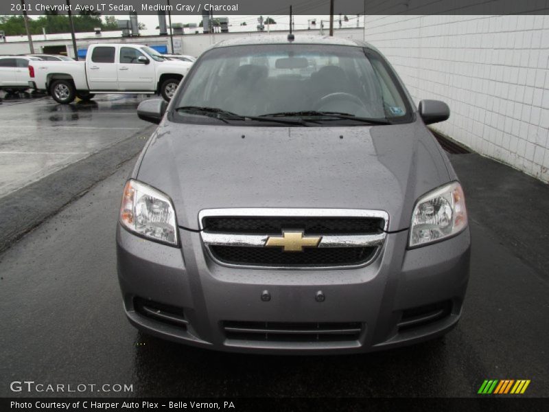 Medium Gray / Charcoal 2011 Chevrolet Aveo LT Sedan