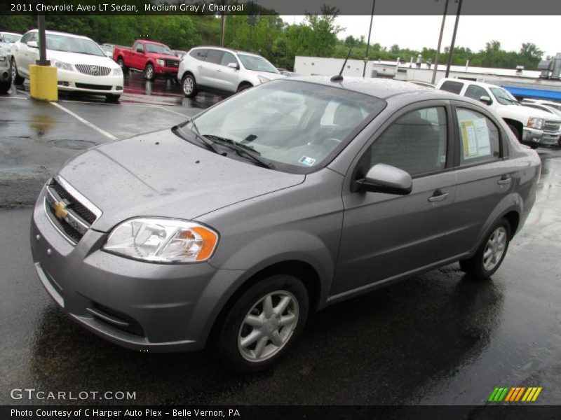 Medium Gray / Charcoal 2011 Chevrolet Aveo LT Sedan
