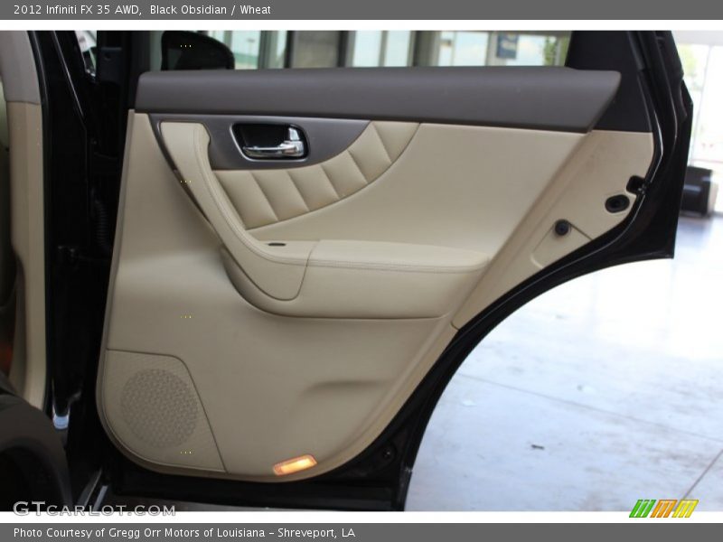 Black Obsidian / Wheat 2012 Infiniti FX 35 AWD