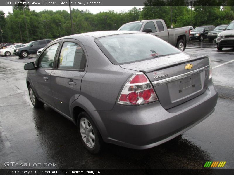 Medium Gray / Charcoal 2011 Chevrolet Aveo LT Sedan