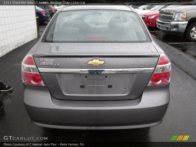Medium Gray / Charcoal 2011 Chevrolet Aveo LT Sedan