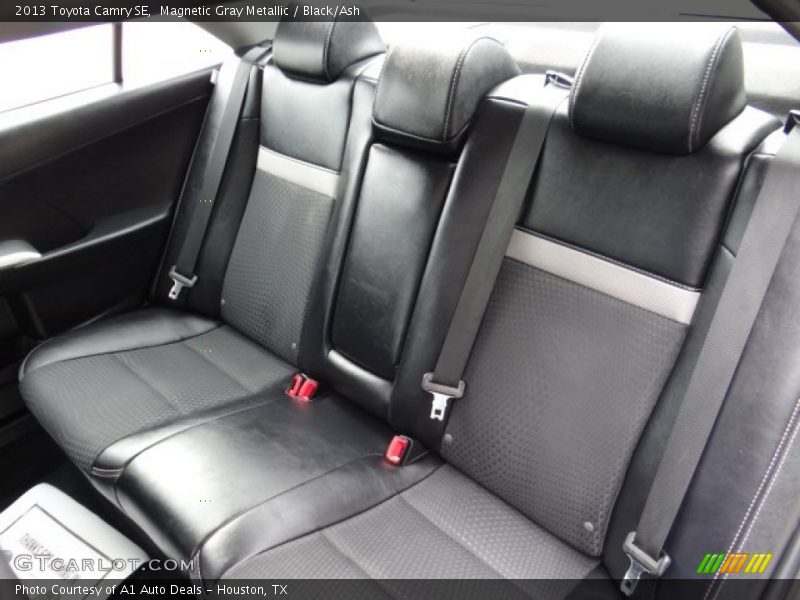 Rear Seat of 2013 Camry SE