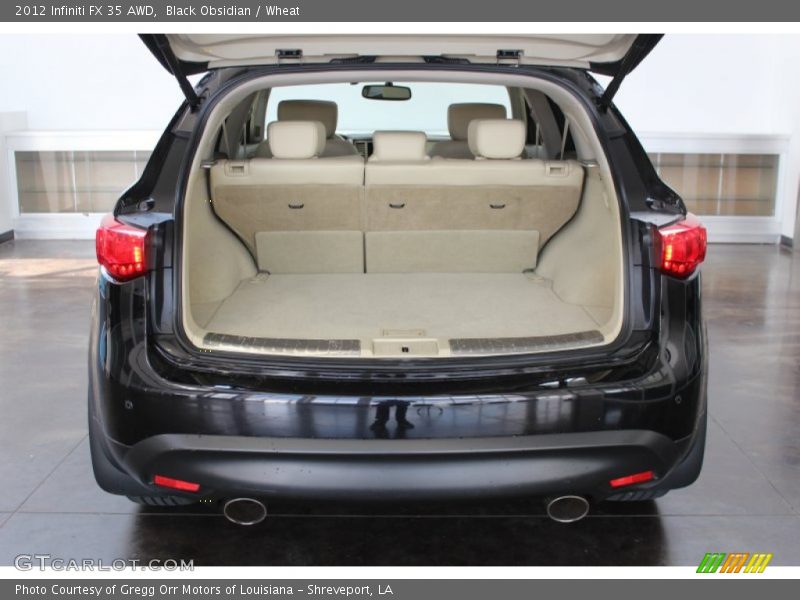 Black Obsidian / Wheat 2012 Infiniti FX 35 AWD
