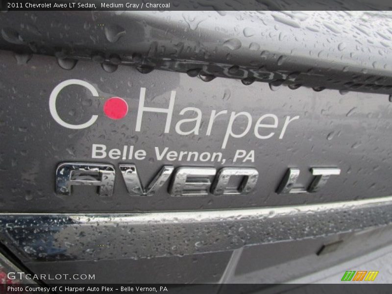 Medium Gray / Charcoal 2011 Chevrolet Aveo LT Sedan