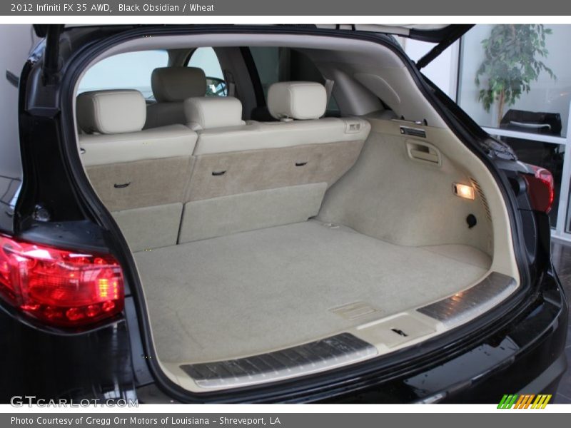 Black Obsidian / Wheat 2012 Infiniti FX 35 AWD