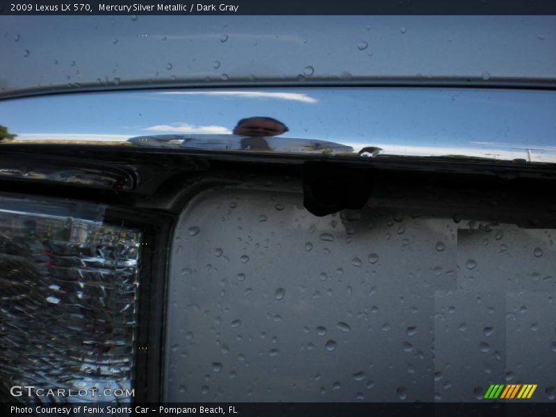 Mercury Silver Metallic / Dark Gray 2009 Lexus LX 570
