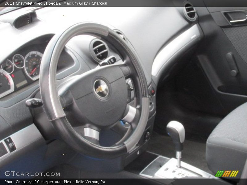 Medium Gray / Charcoal 2011 Chevrolet Aveo LT Sedan
