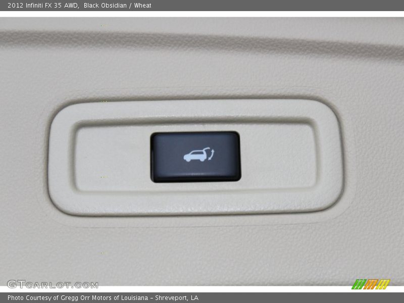 Black Obsidian / Wheat 2012 Infiniti FX 35 AWD