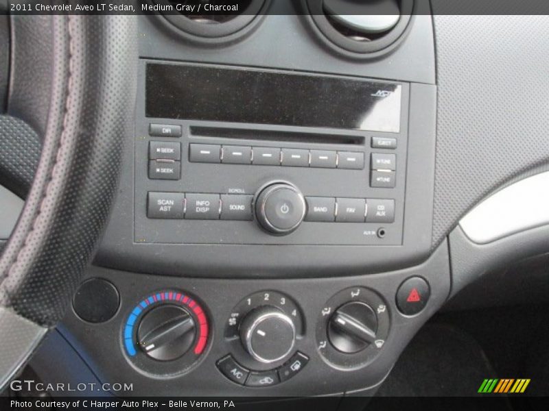 Medium Gray / Charcoal 2011 Chevrolet Aveo LT Sedan