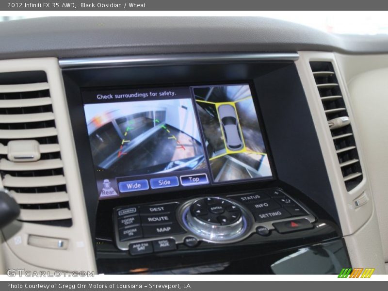 Black Obsidian / Wheat 2012 Infiniti FX 35 AWD