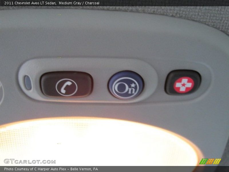 Medium Gray / Charcoal 2011 Chevrolet Aveo LT Sedan