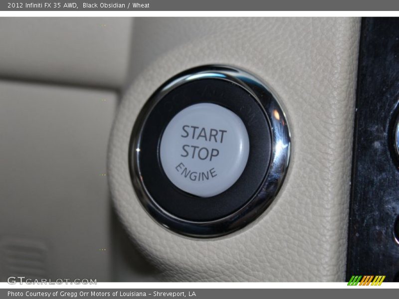 Black Obsidian / Wheat 2012 Infiniti FX 35 AWD