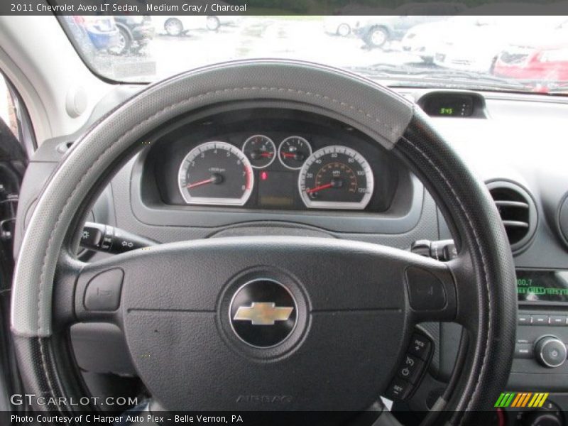 Medium Gray / Charcoal 2011 Chevrolet Aveo LT Sedan
