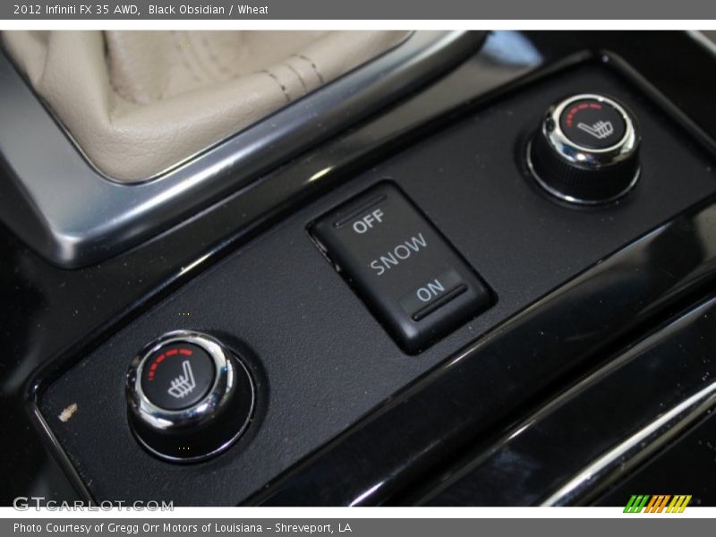 Black Obsidian / Wheat 2012 Infiniti FX 35 AWD