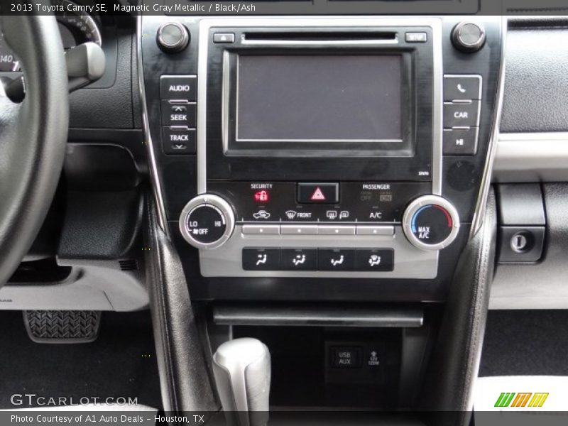 Controls of 2013 Camry SE
