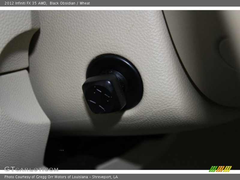 Black Obsidian / Wheat 2012 Infiniti FX 35 AWD