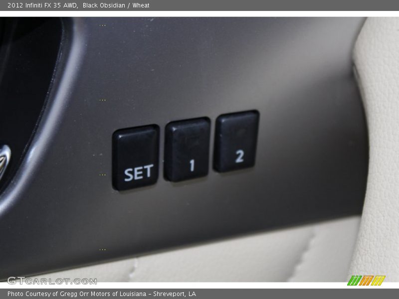 Black Obsidian / Wheat 2012 Infiniti FX 35 AWD