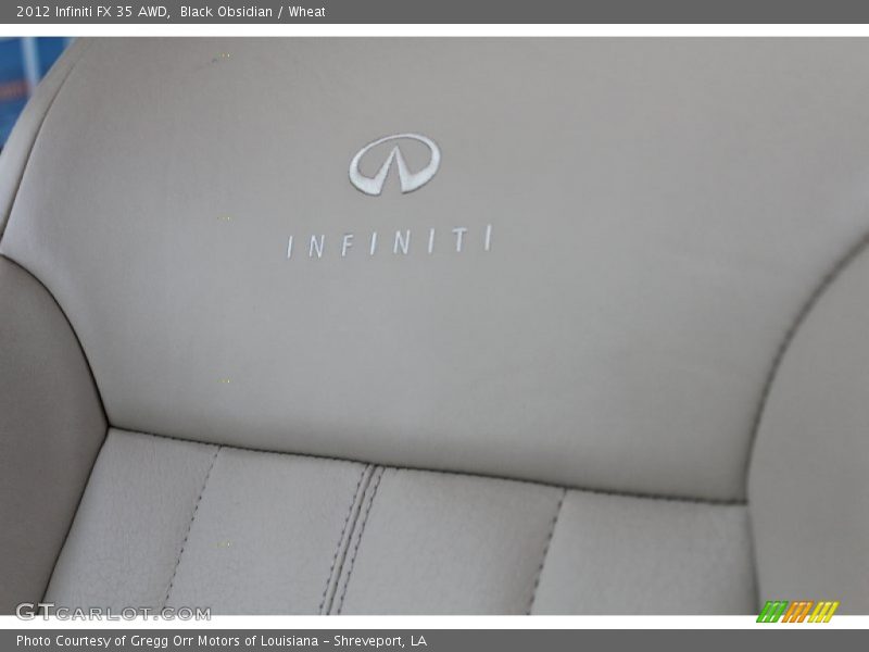 Black Obsidian / Wheat 2012 Infiniti FX 35 AWD