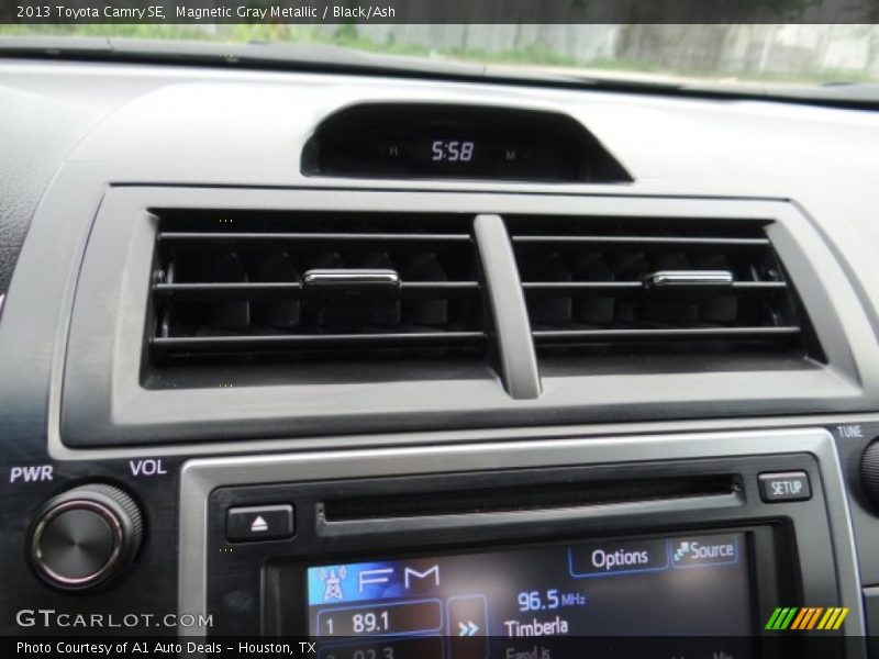 Magnetic Gray Metallic / Black/Ash 2013 Toyota Camry SE