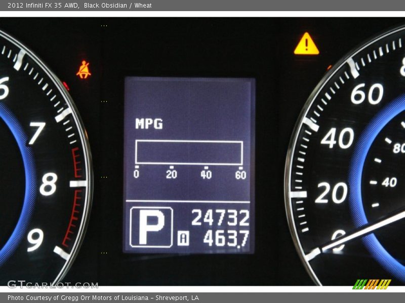 Black Obsidian / Wheat 2012 Infiniti FX 35 AWD