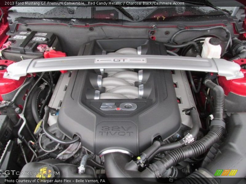  2013 Mustang GT Premium Convertible Engine - 5.0 Liter DOHC 32-Valve Ti-VCT V8