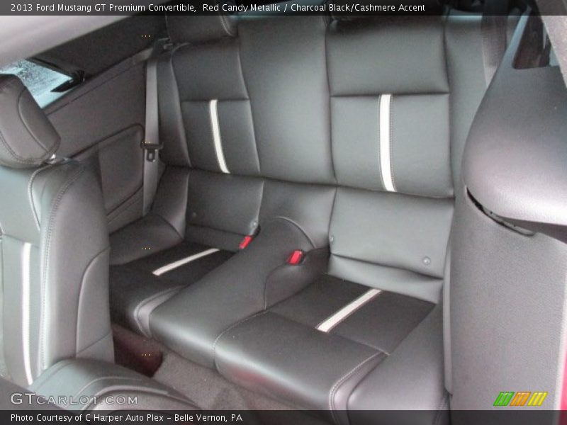 Rear Seat of 2013 Mustang GT Premium Convertible