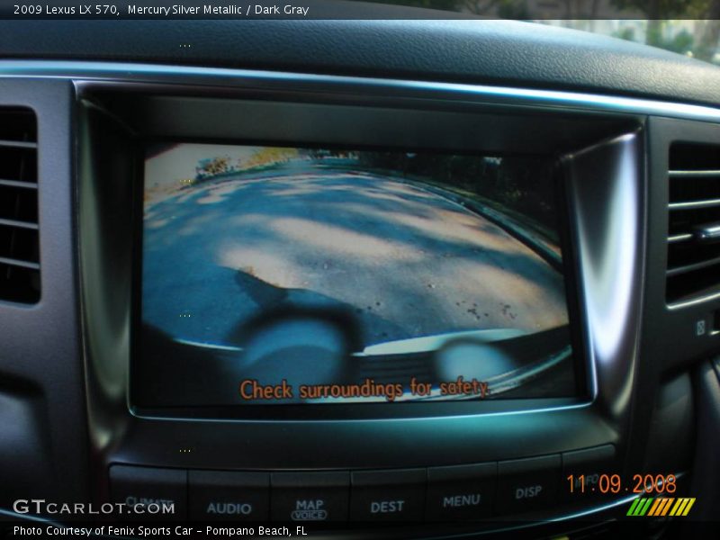 Mercury Silver Metallic / Dark Gray 2009 Lexus LX 570