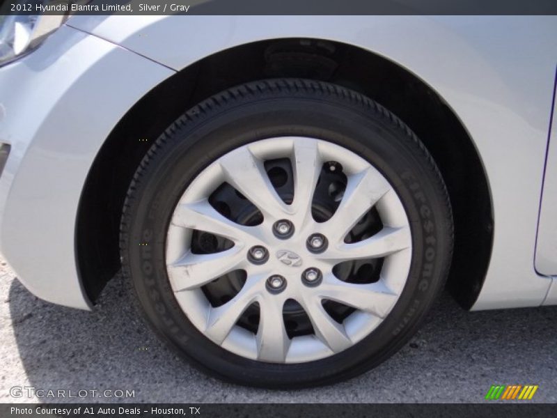 Silver / Gray 2012 Hyundai Elantra Limited