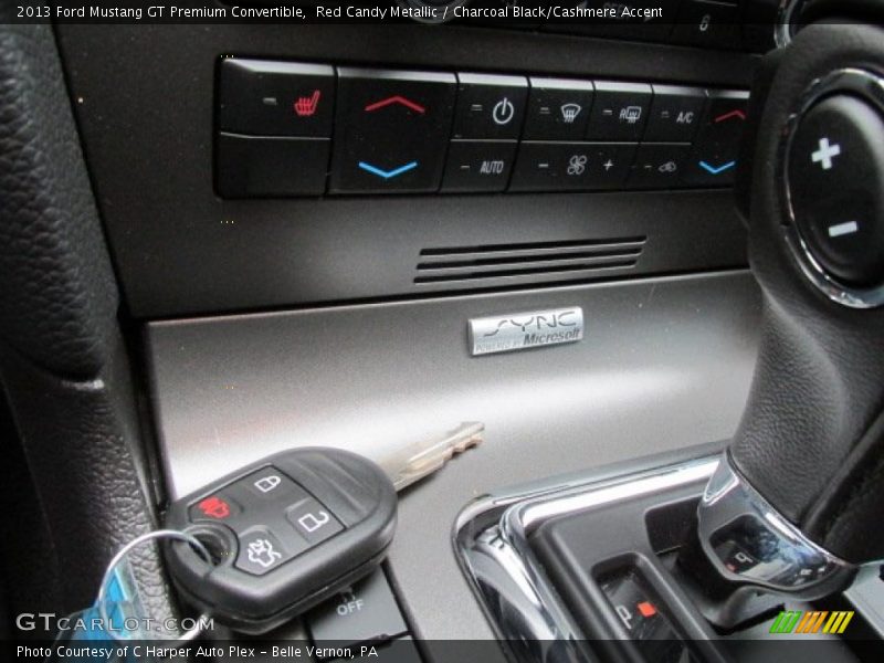 Red Candy Metallic / Charcoal Black/Cashmere Accent 2013 Ford Mustang GT Premium Convertible