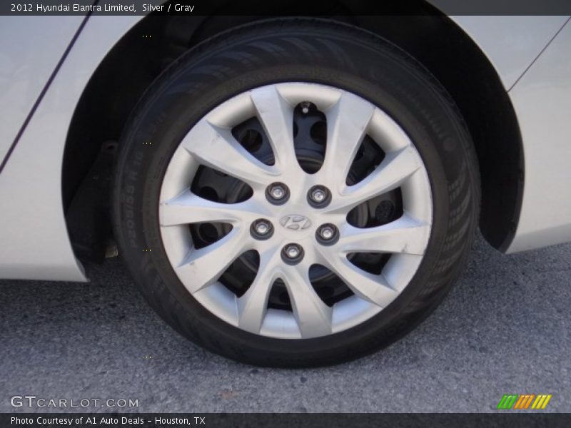 Silver / Gray 2012 Hyundai Elantra Limited