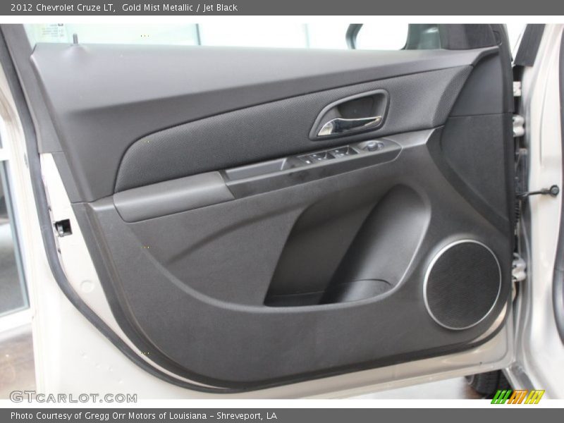 Gold Mist Metallic / Jet Black 2012 Chevrolet Cruze LT