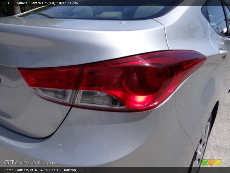 Silver / Gray 2012 Hyundai Elantra Limited