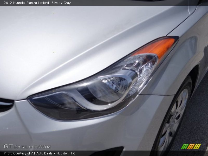 Silver / Gray 2012 Hyundai Elantra Limited