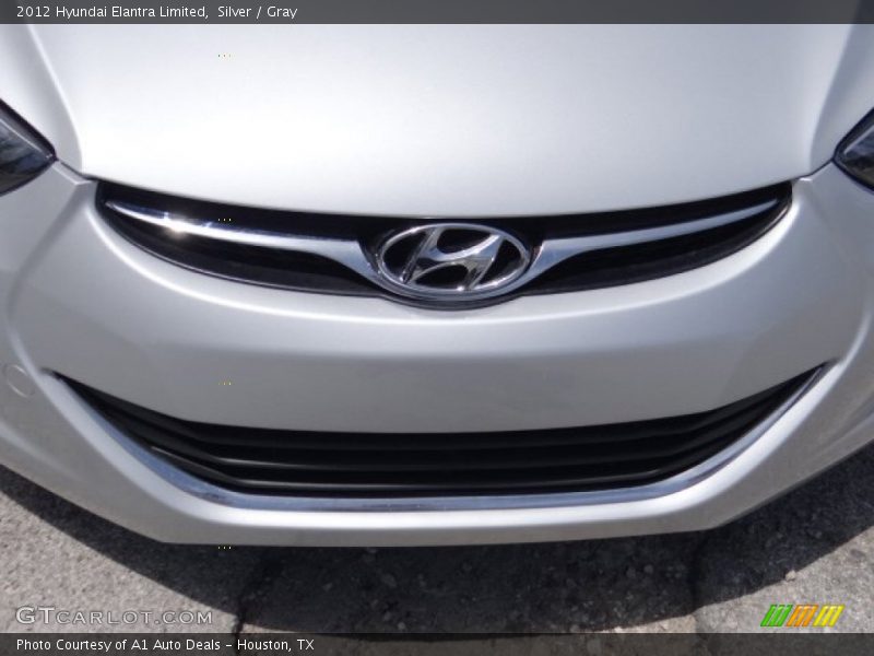 Silver / Gray 2012 Hyundai Elantra Limited