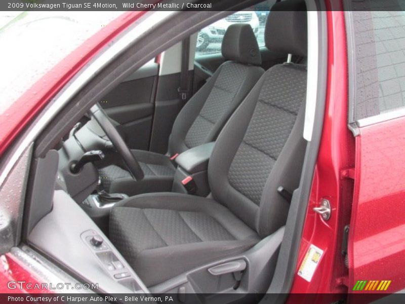 Wild Cherry Metallic / Charcoal 2009 Volkswagen Tiguan SE 4Motion