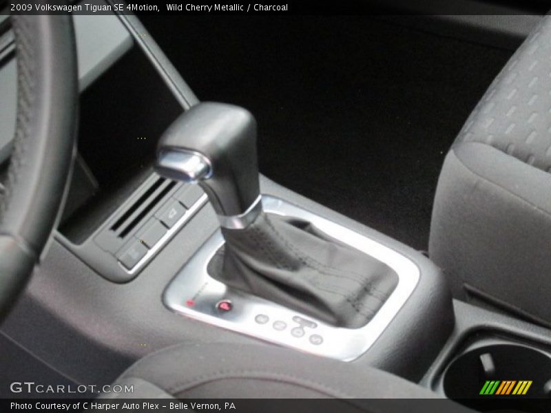 Wild Cherry Metallic / Charcoal 2009 Volkswagen Tiguan SE 4Motion