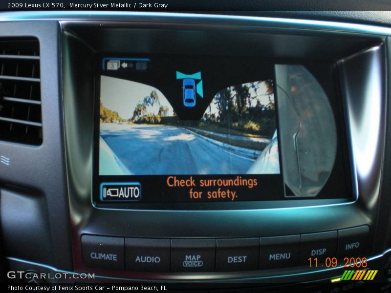 Mercury Silver Metallic / Dark Gray 2009 Lexus LX 570