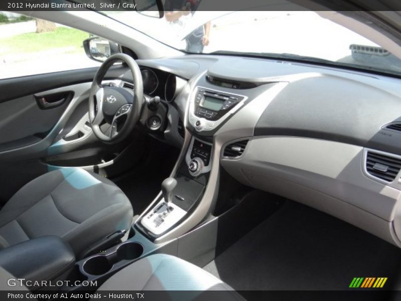 Silver / Gray 2012 Hyundai Elantra Limited