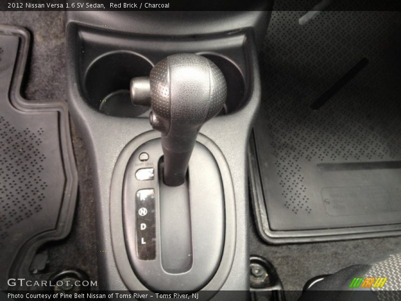 Red Brick / Charcoal 2012 Nissan Versa 1.6 SV Sedan