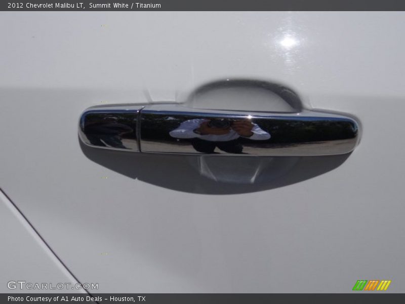 Summit White / Titanium 2012 Chevrolet Malibu LT
