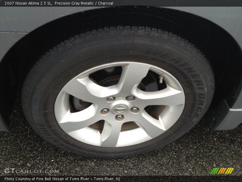 Precision Gray Metallic / Charcoal 2007 Nissan Altima 2.5 SL