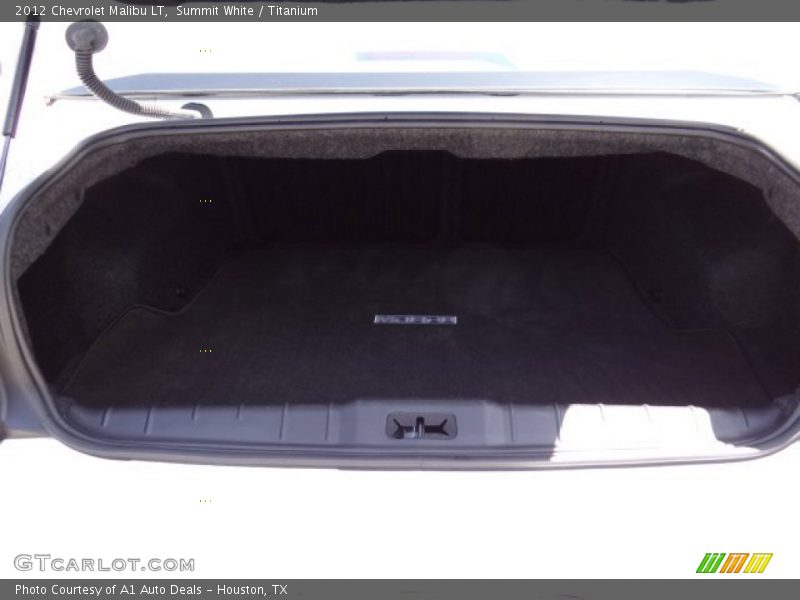 Summit White / Titanium 2012 Chevrolet Malibu LT