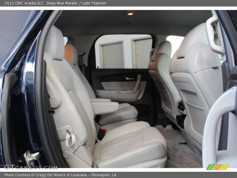 Deep Blue Metallic / Light Titanium 2011 GMC Acadia SLT