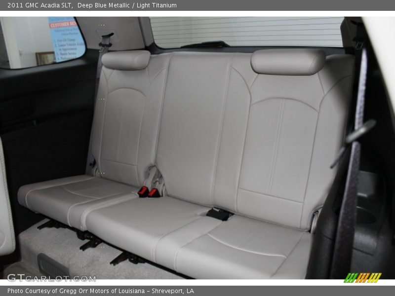 Deep Blue Metallic / Light Titanium 2011 GMC Acadia SLT