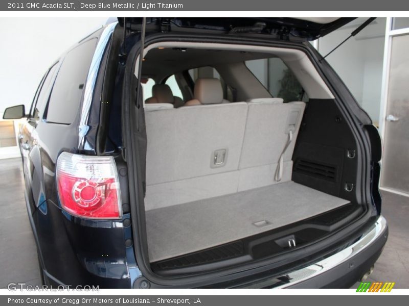 Deep Blue Metallic / Light Titanium 2011 GMC Acadia SLT